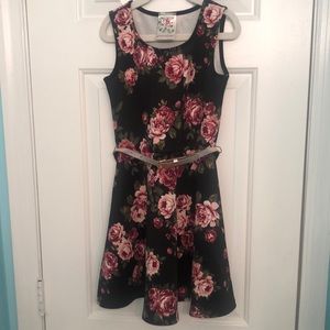 Girls floral dress